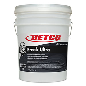 BETCO SYMPLICITY BREAK ULTRA 110 ALKALINE BUILDER - 18,9L   ***DG*** - G3101